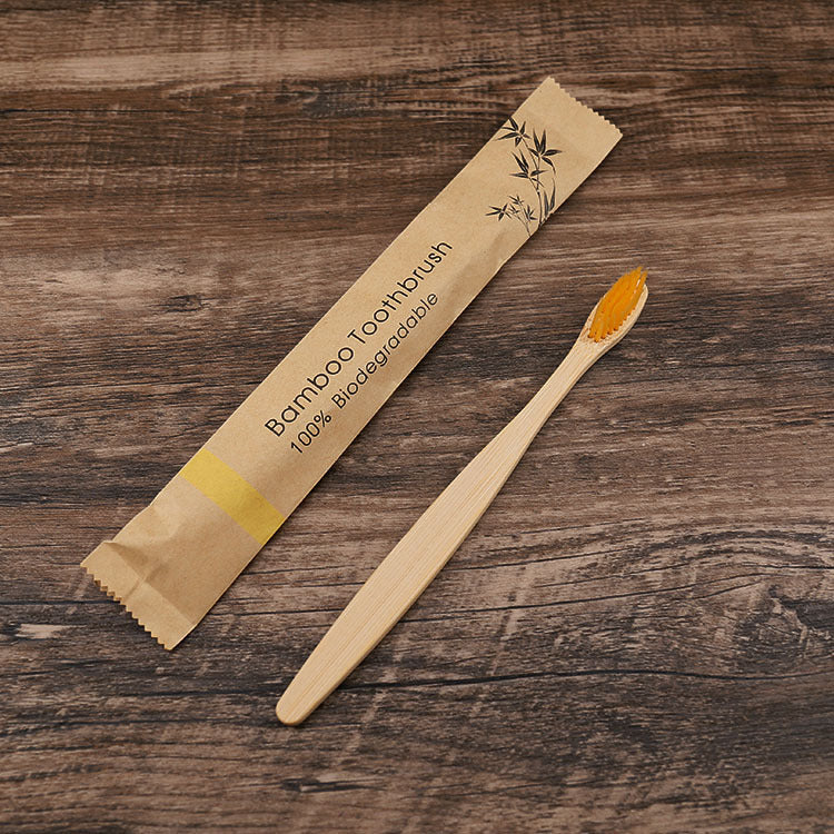 Colorful Natural Bamboo Toothbrush