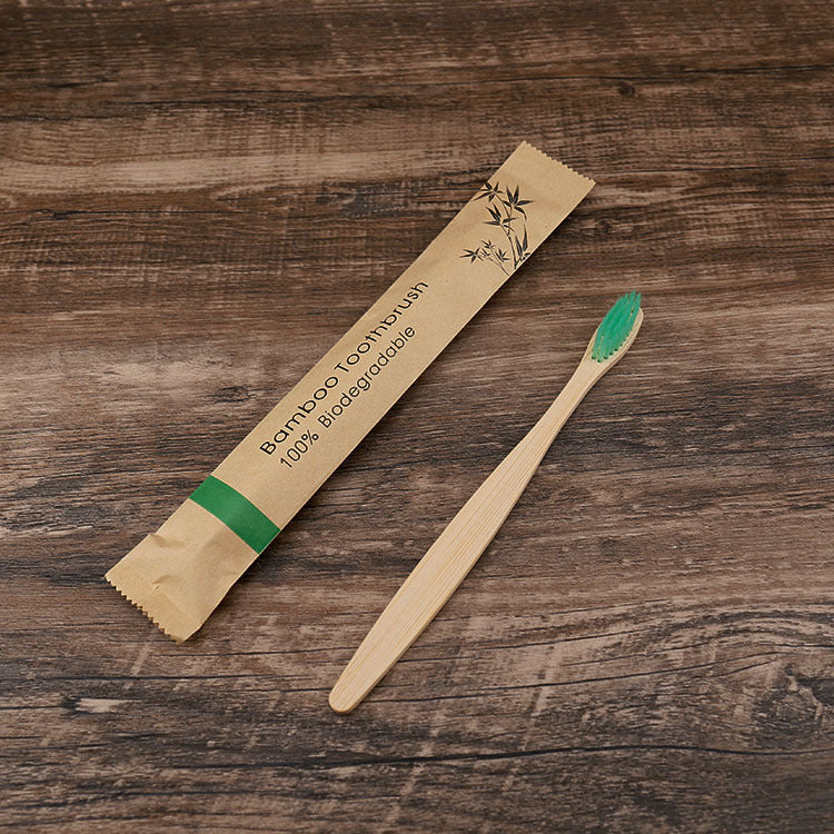 Colorful Natural Bamboo Toothbrush