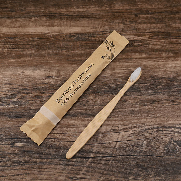 Colorful Natural Bamboo Toothbrush