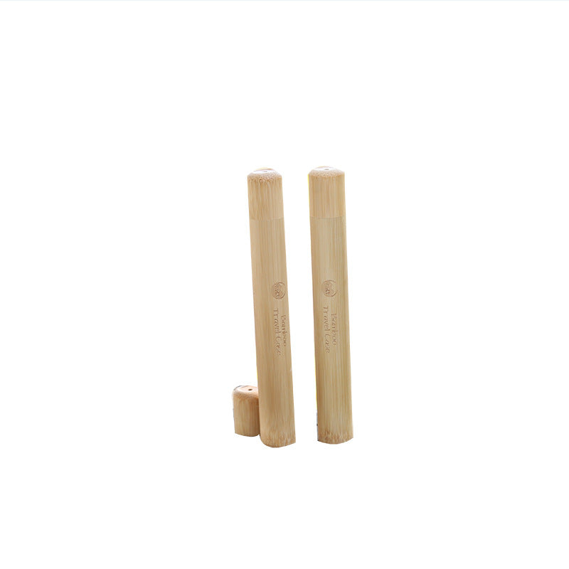 Eco-Friendly Bamboo Toothbrush Travel Case
