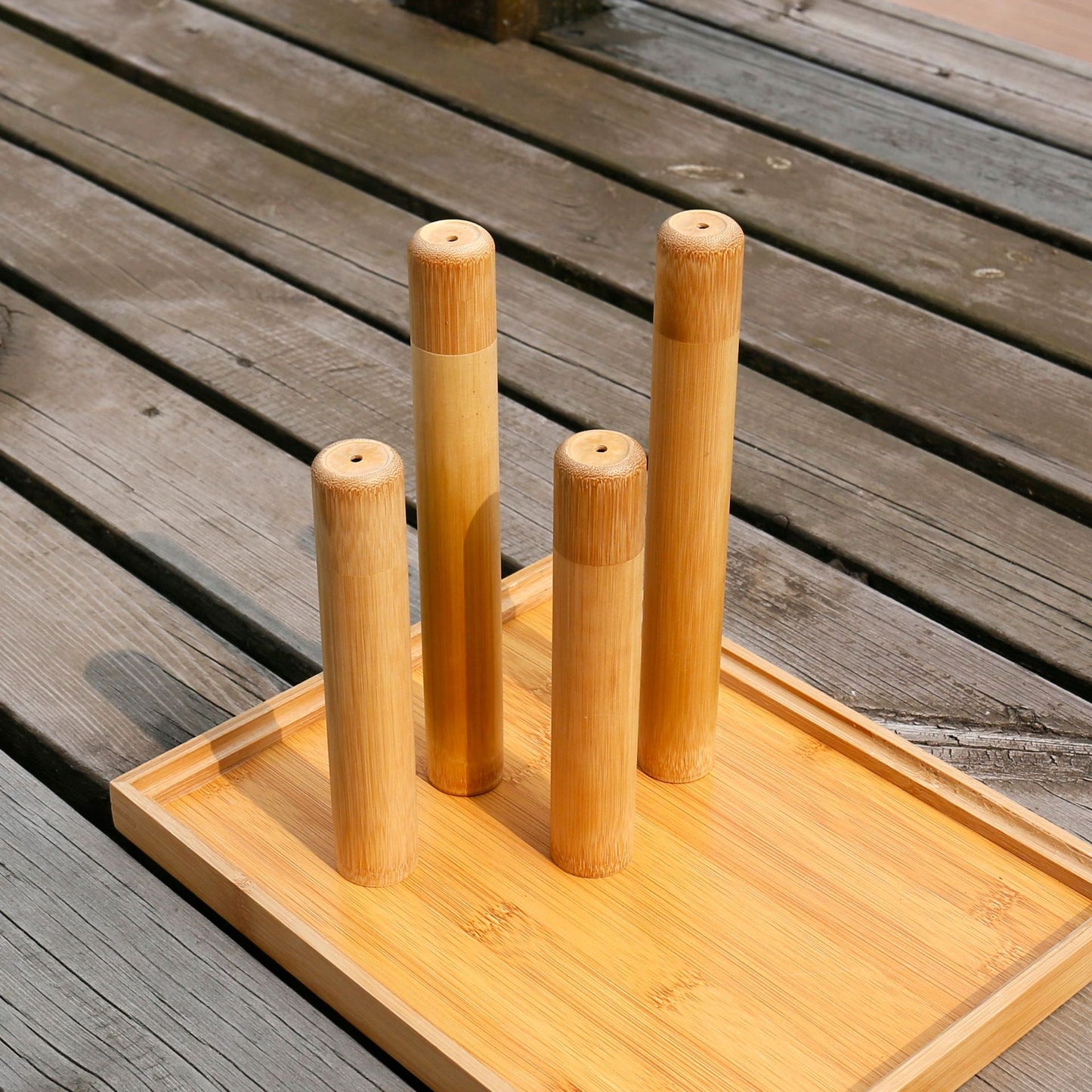 Eco-Friendly Bamboo Toothbrush Travel Case